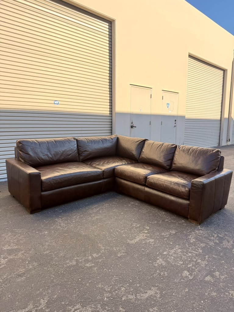 Restoration Hardware Maxwell Leather