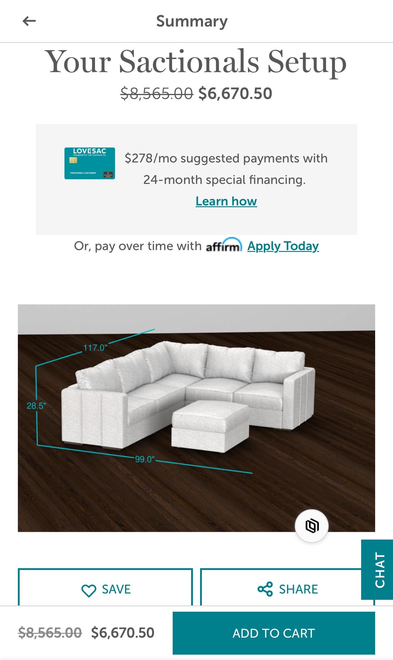 LoveSac Modular Couch