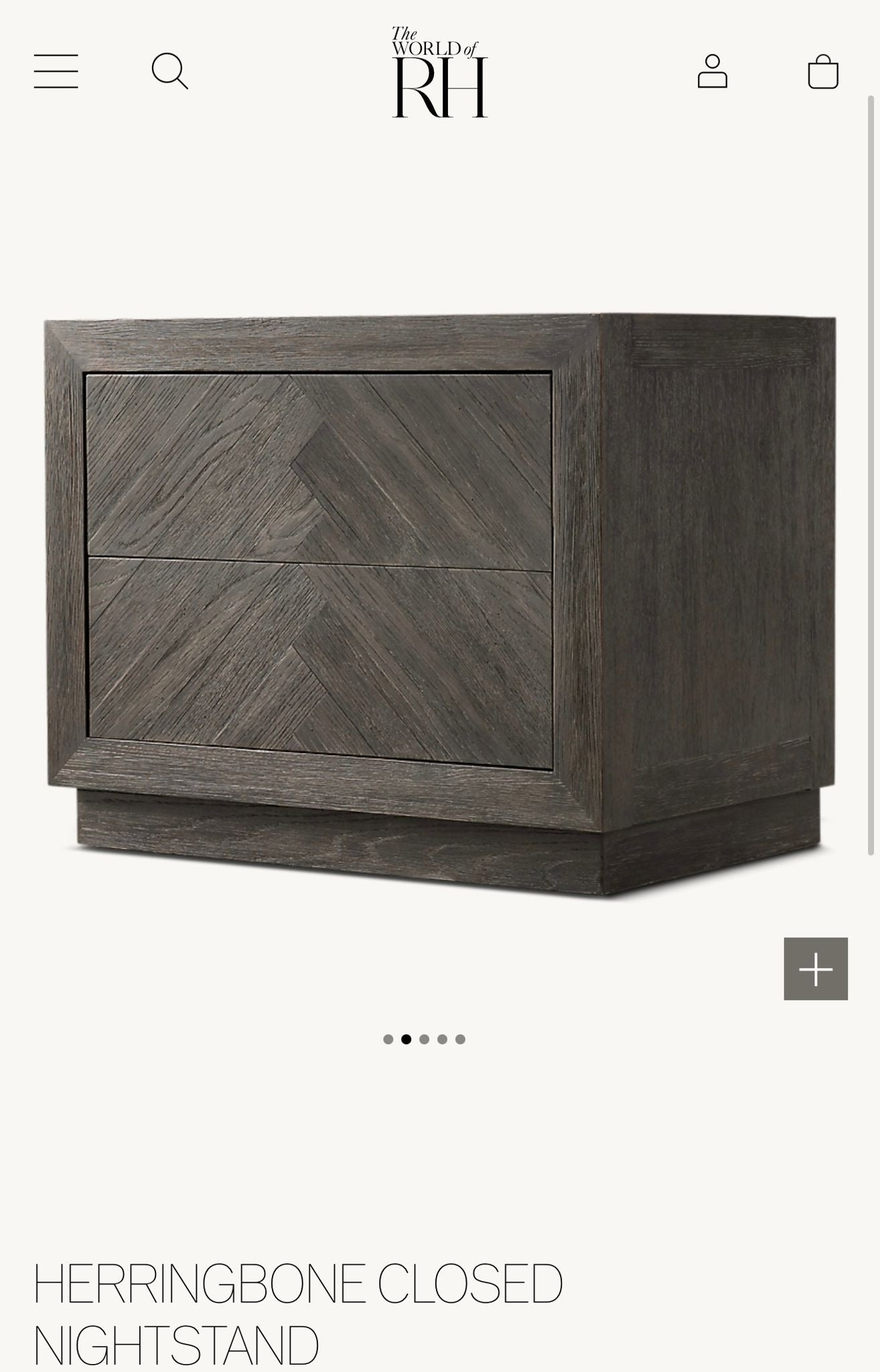 Restoration Hardware Nightstands