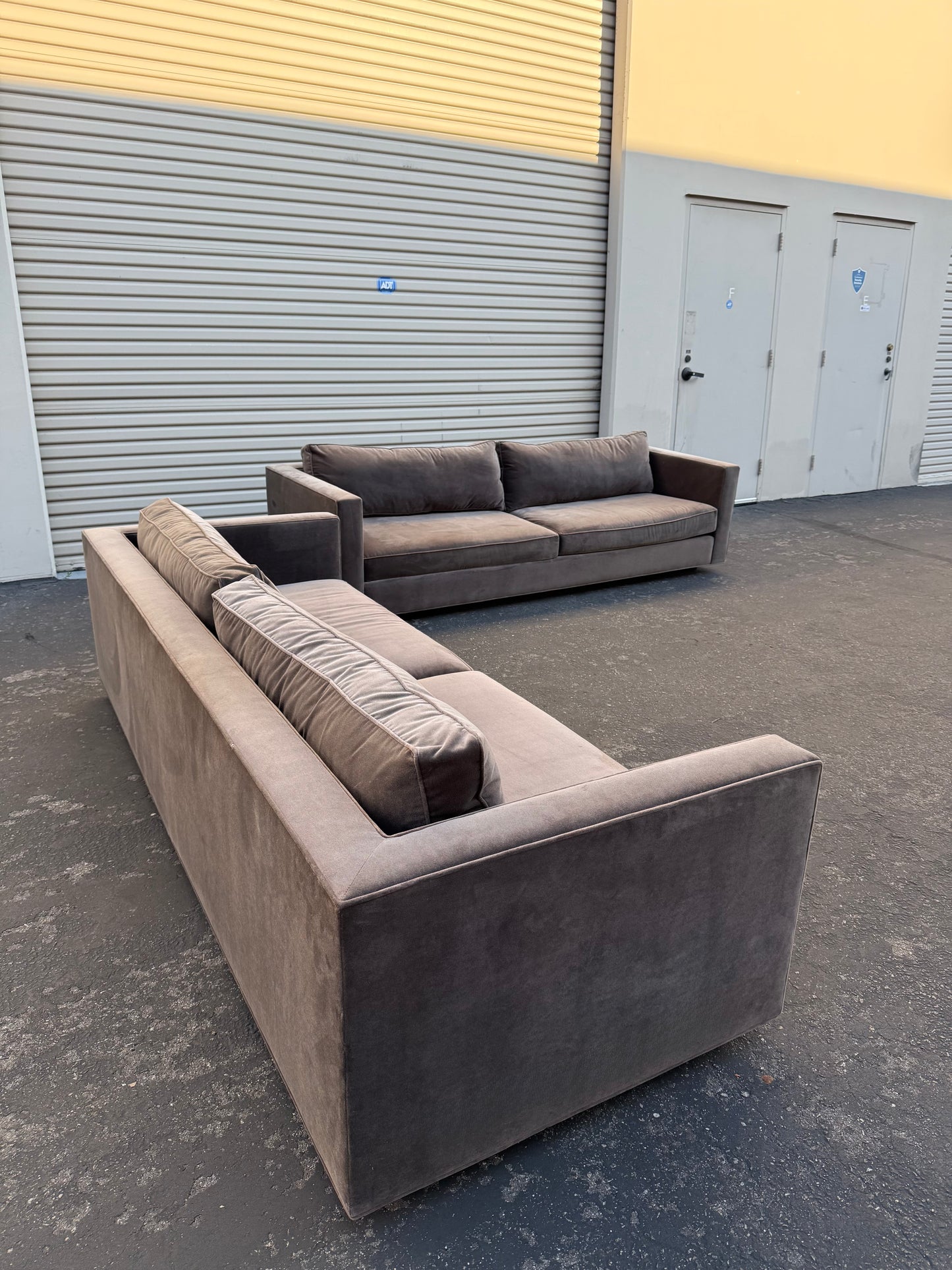 Restoration Hardware Maddox Sofas