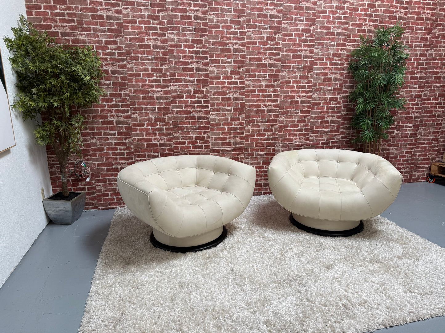 Restoration Hardware Swivel Chairs