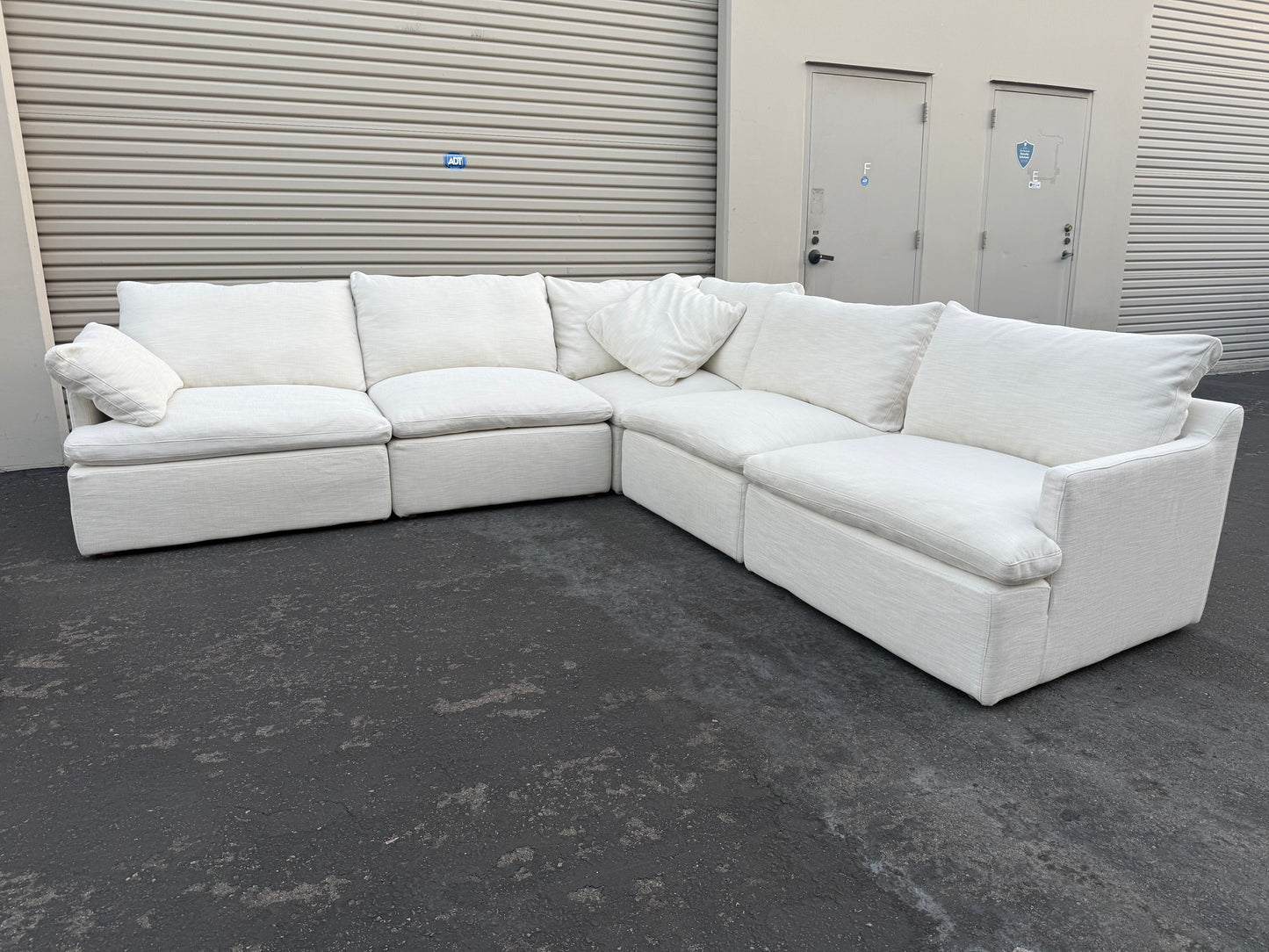 Restoration Hardware Cloud Sectional and Chair