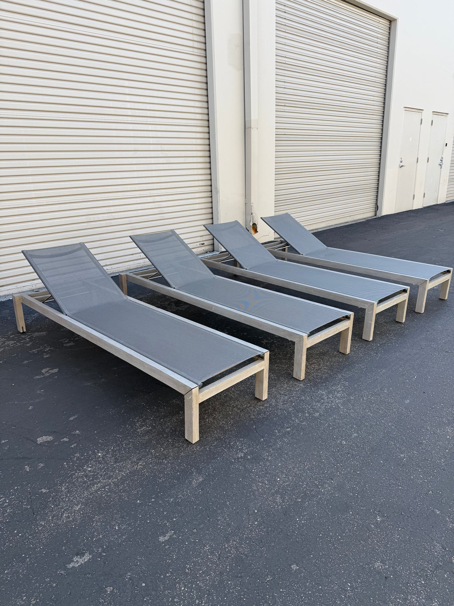 Pool Longes Restoration Hardware