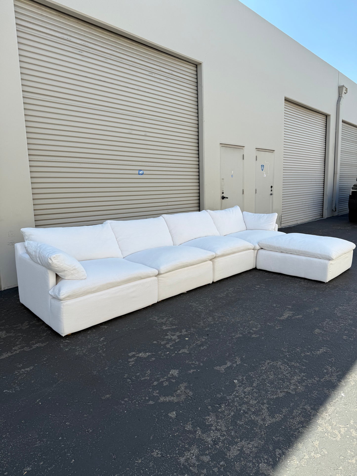 Restoration Hardware Cloud Track arm
