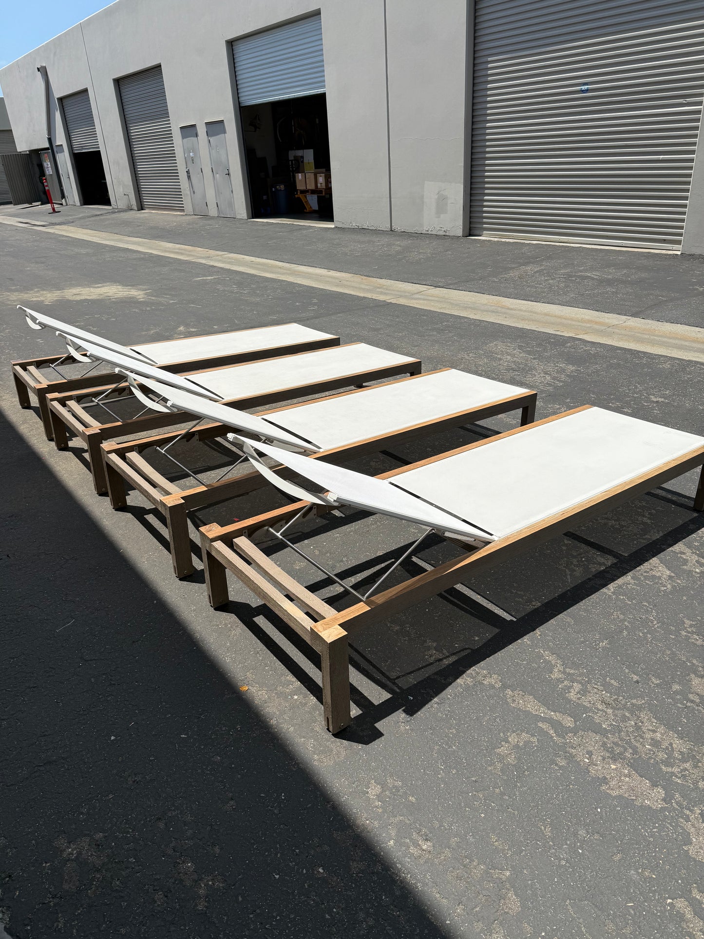 Restoration Hardware Aegean Pool Chaises