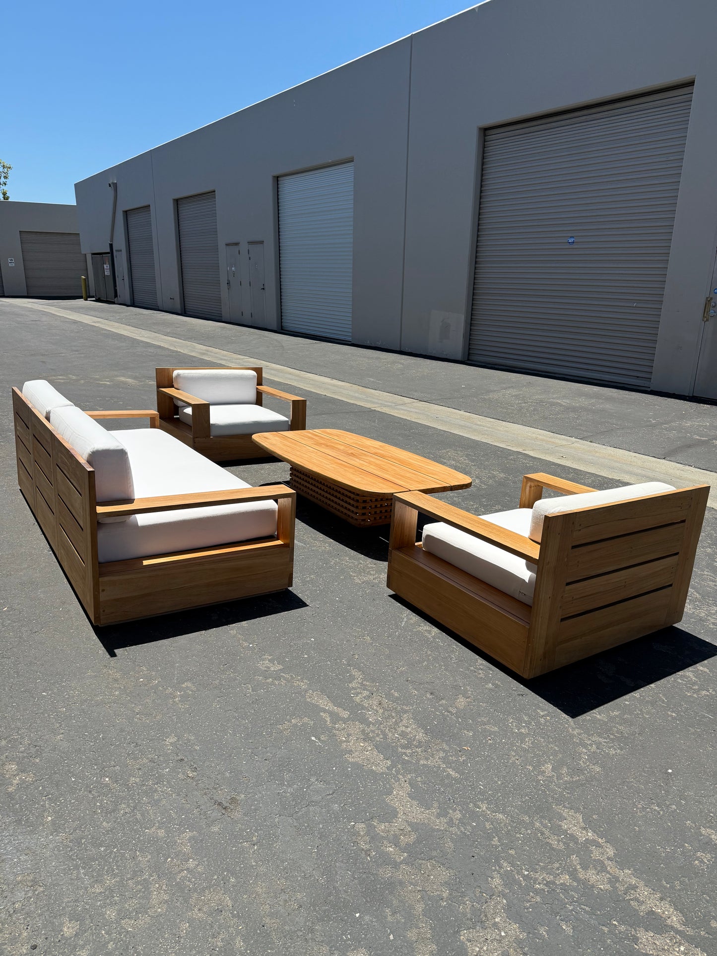 Restoration Hardware Marbella Outdoor Set