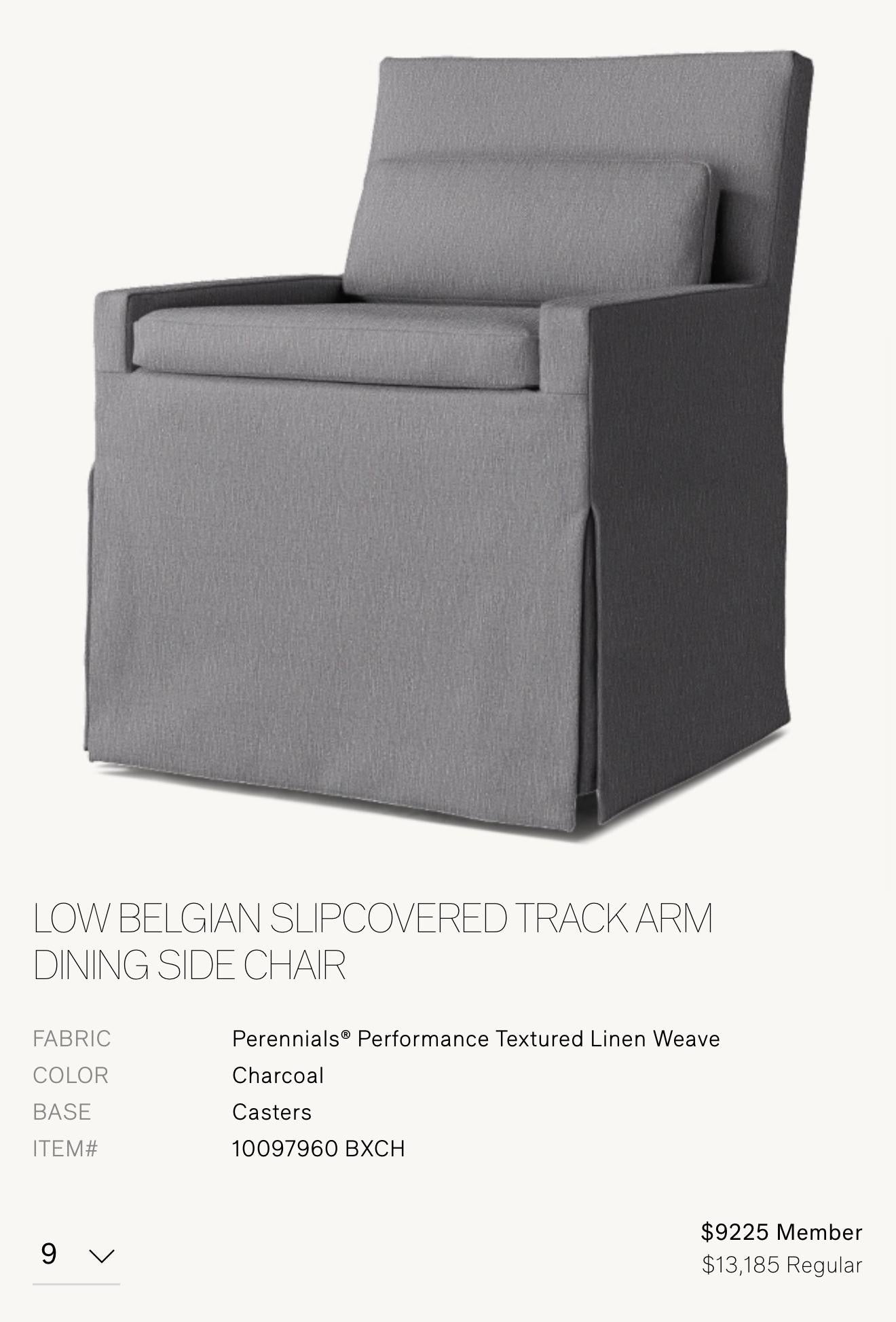 Restoration Hardware Dinning Chairs