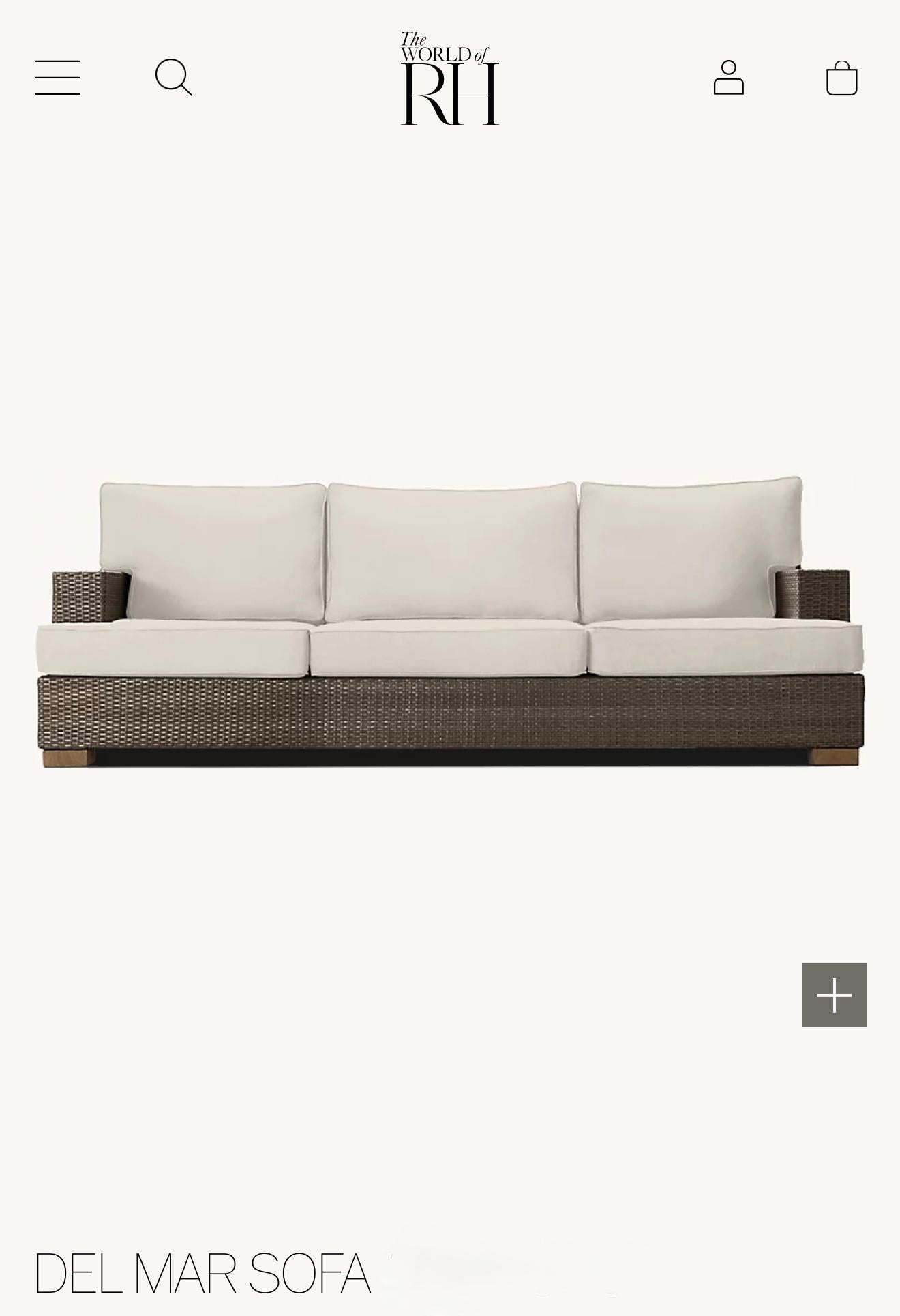 Restoration hardware Outdoor Set
