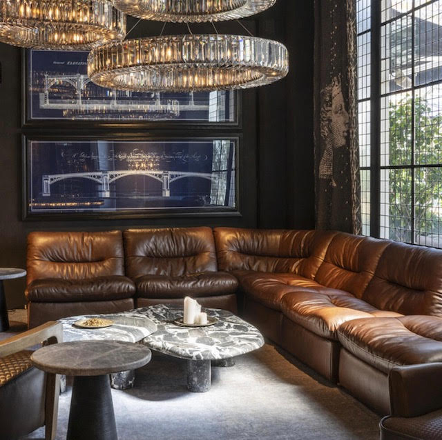 Leather Sectionals & Couches