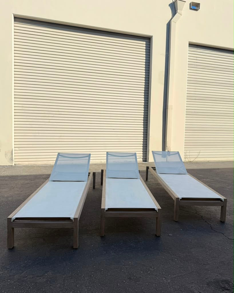 RH Aegean Pool loungers