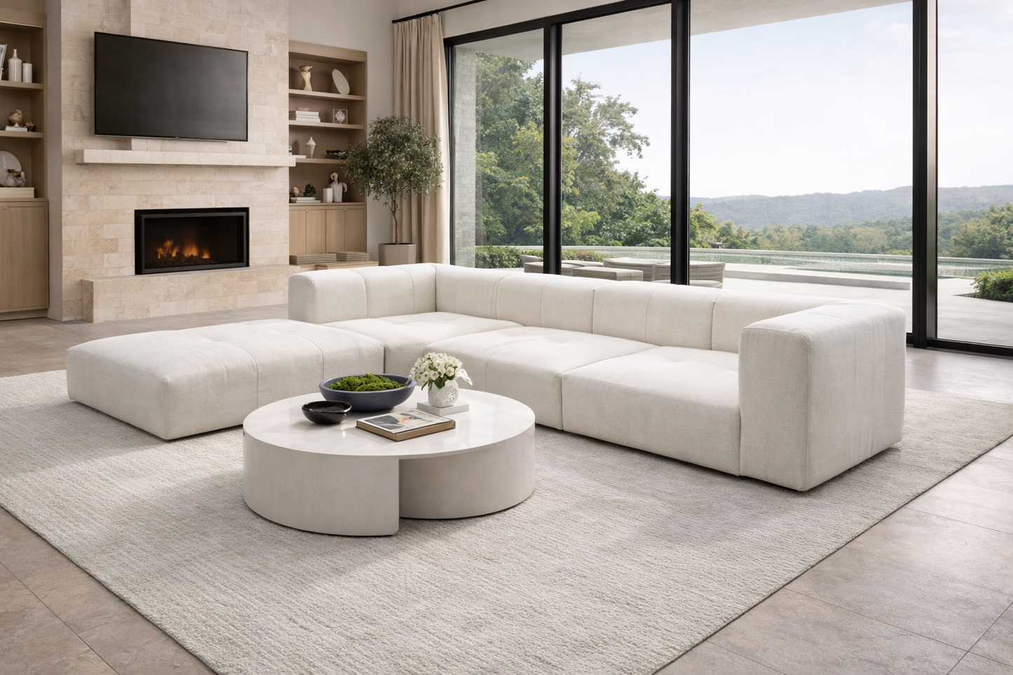 Restoration Hardware Bergen Modular Sofa
