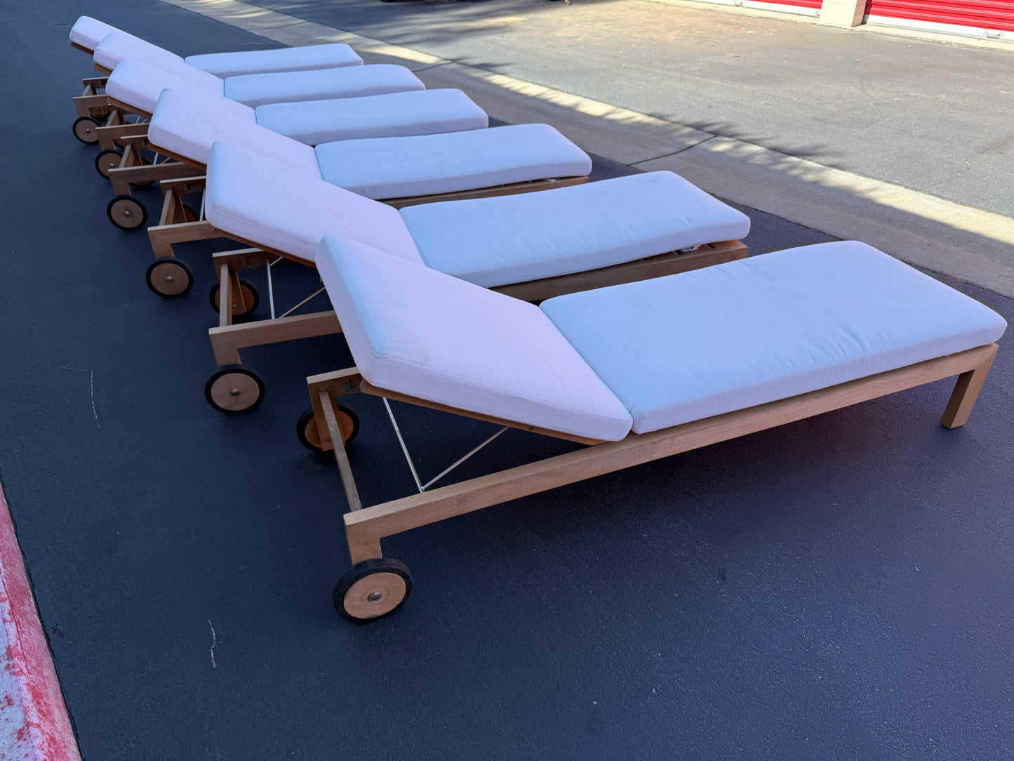 Restoration Hardware Aegean Pool Chaises