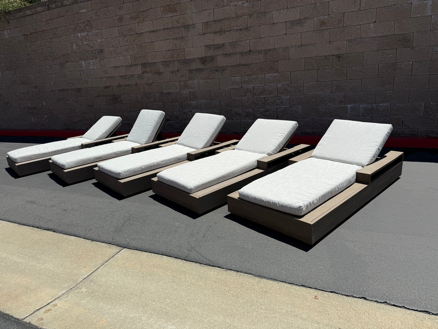 RH Marbella Pool Loungers