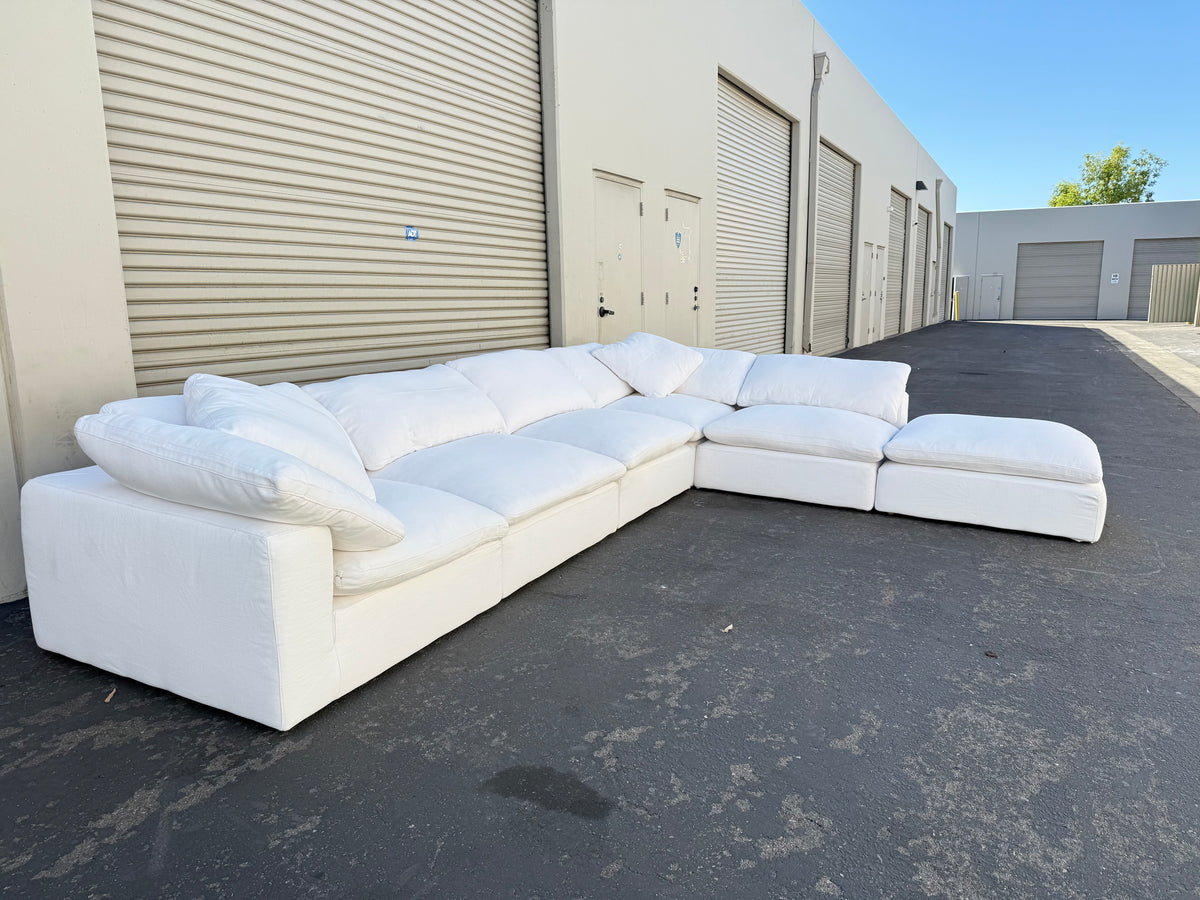 White Restoration Hardware Cloud Couch