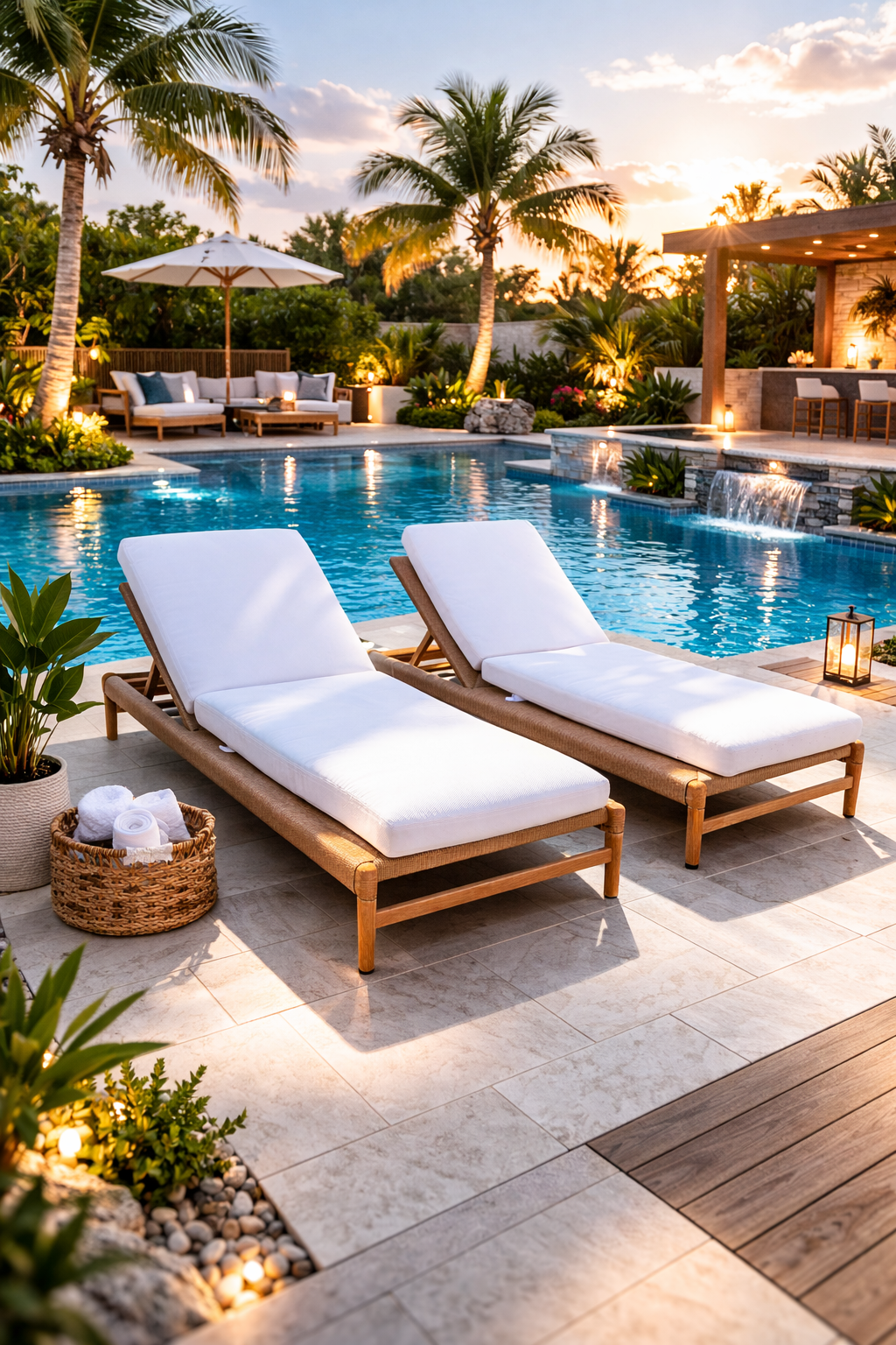 RH Pool Loungers