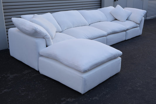 White RH Cloud Couch