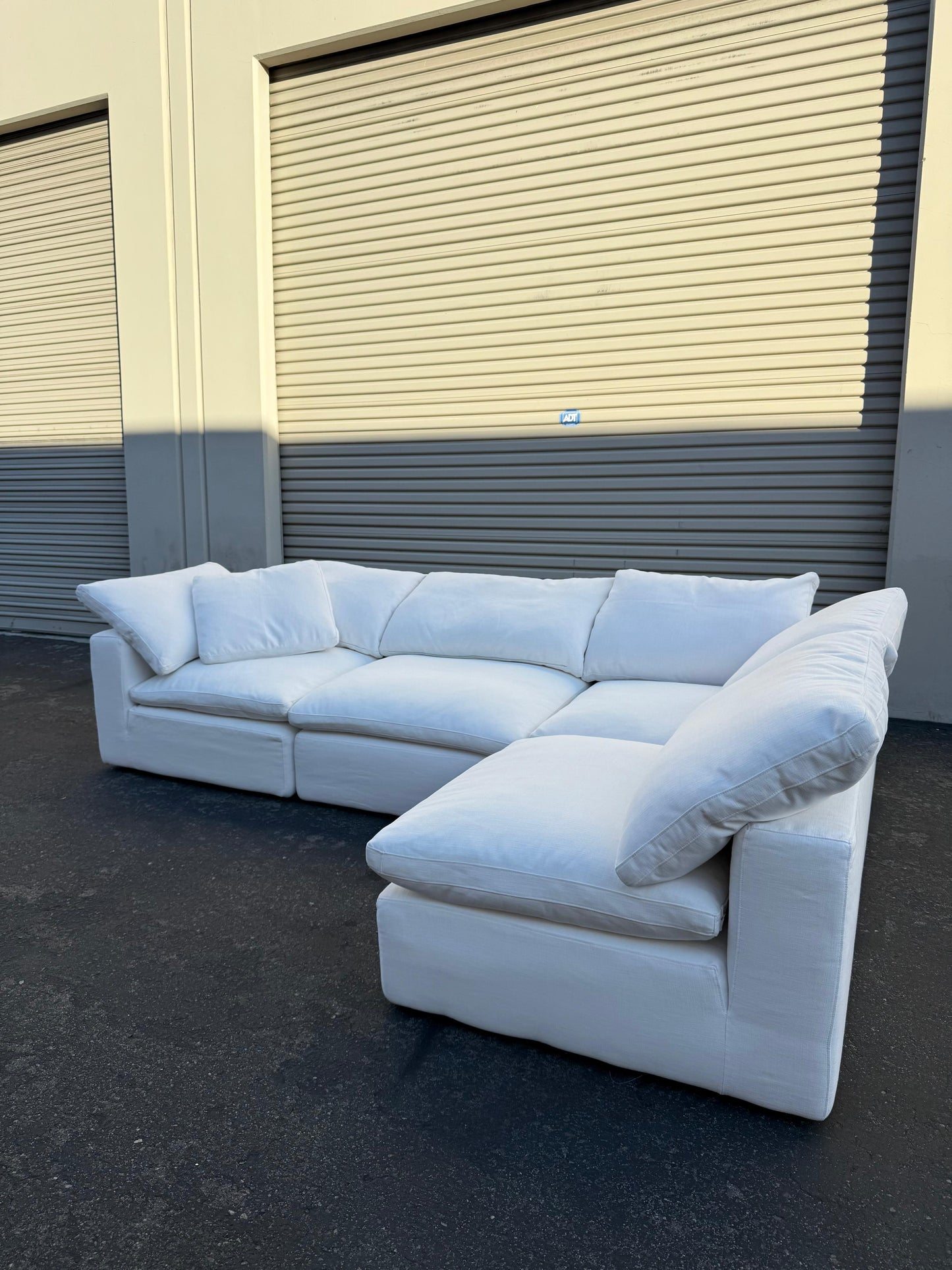 RH Cloud White Couch
