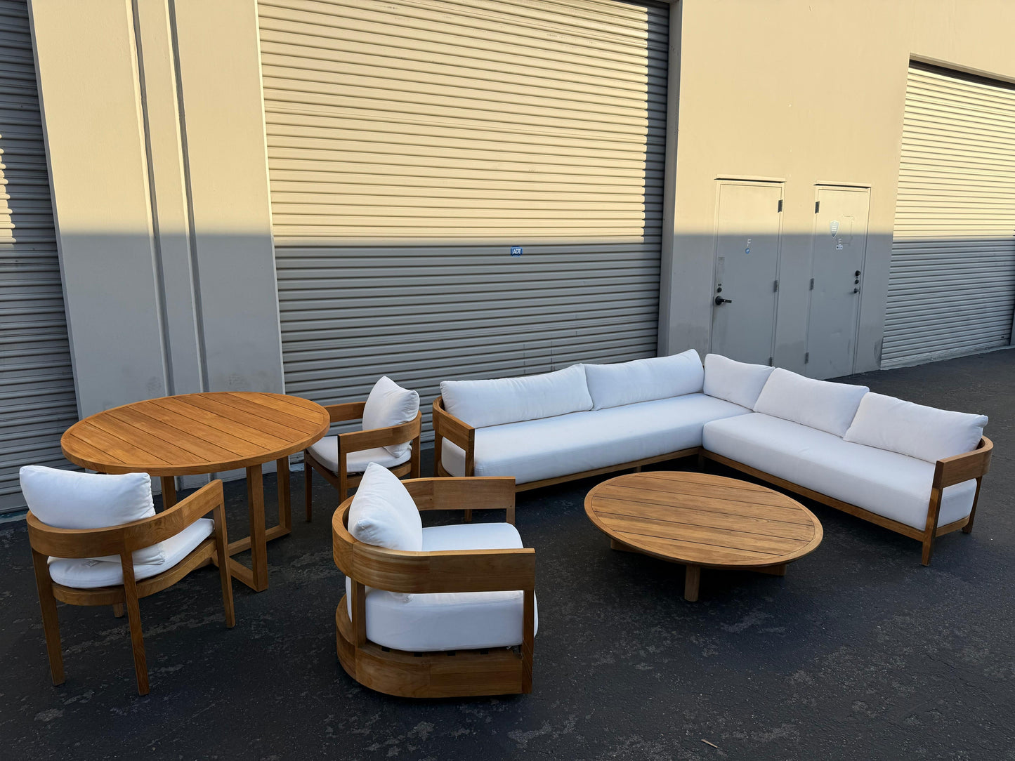 Restoration Hardware Balmain Outdoor Set