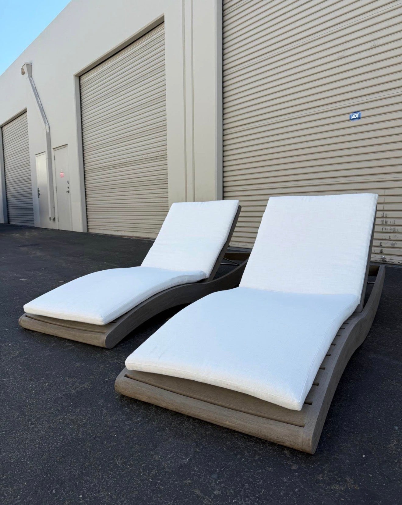 Restoration Hardware Tulum Loungers