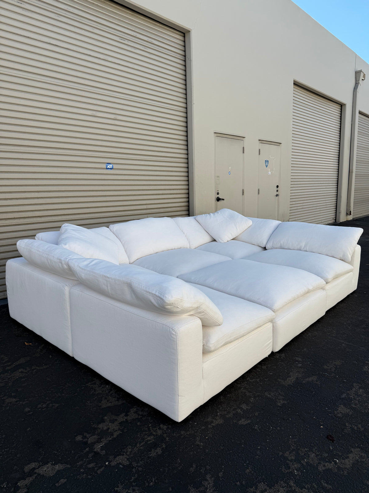 White Restoration Hardware Cloud Couch