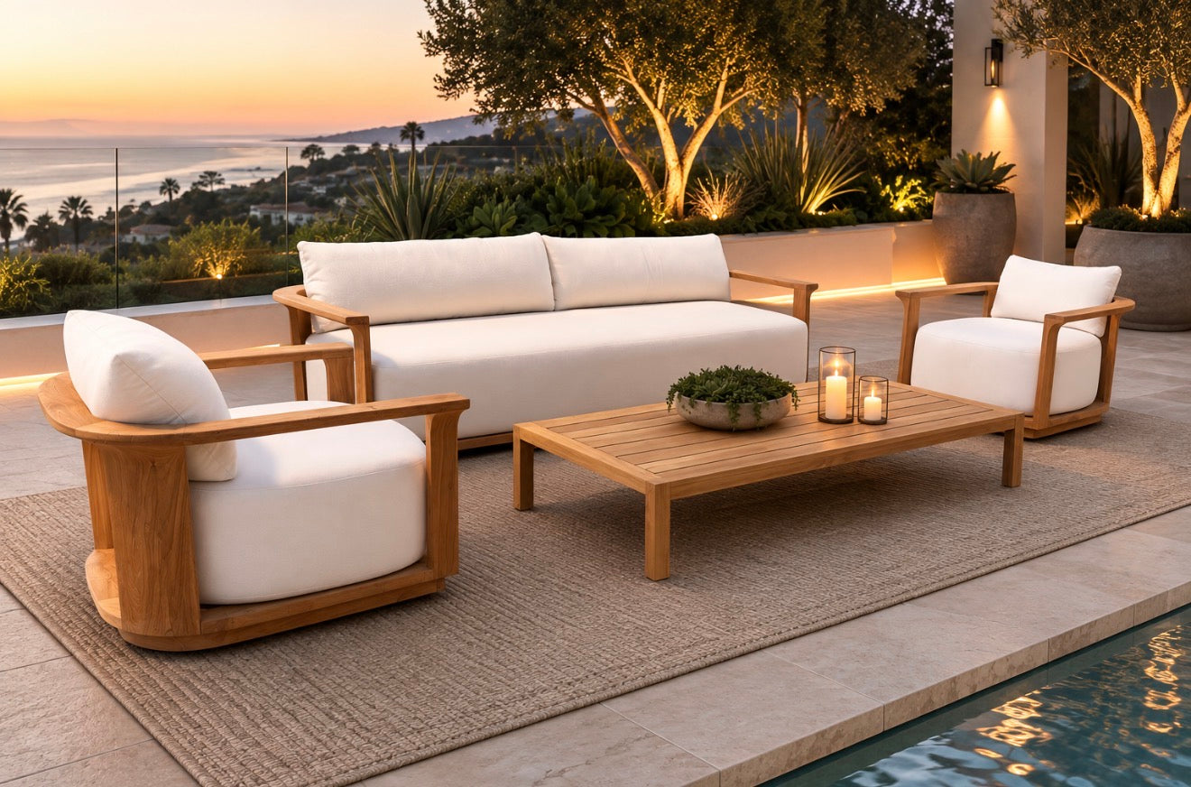 Restoration Hardware Lagos Outdoor Set