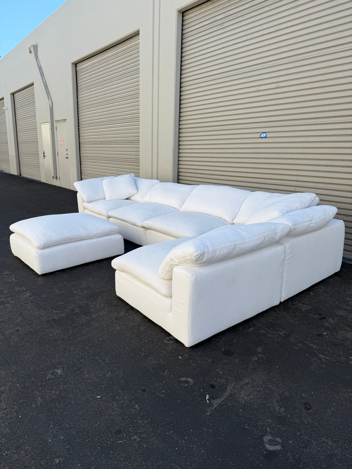 White Restoration Hardware Cloud Couch