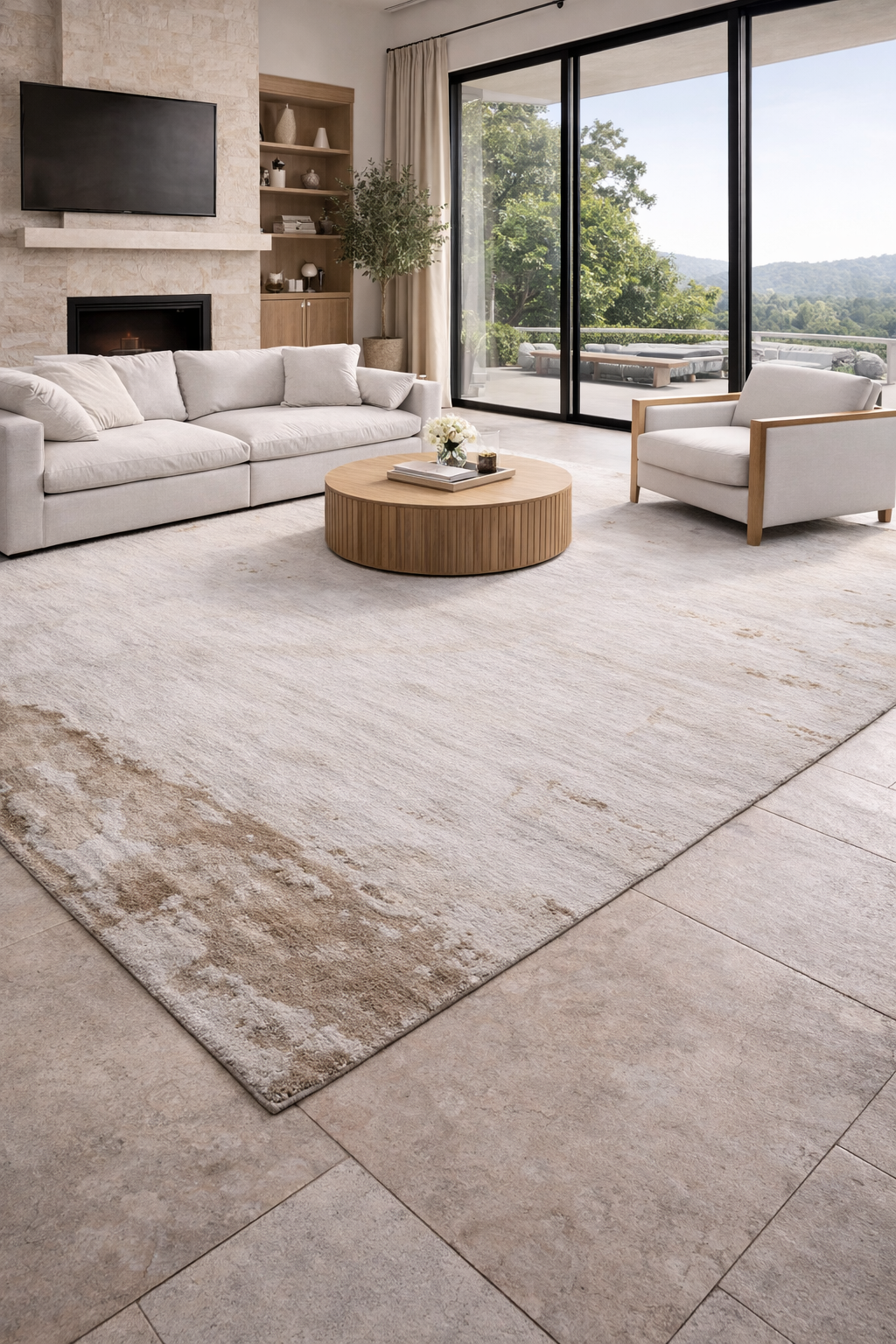Restoration Hardware Suvali Silk & Wool