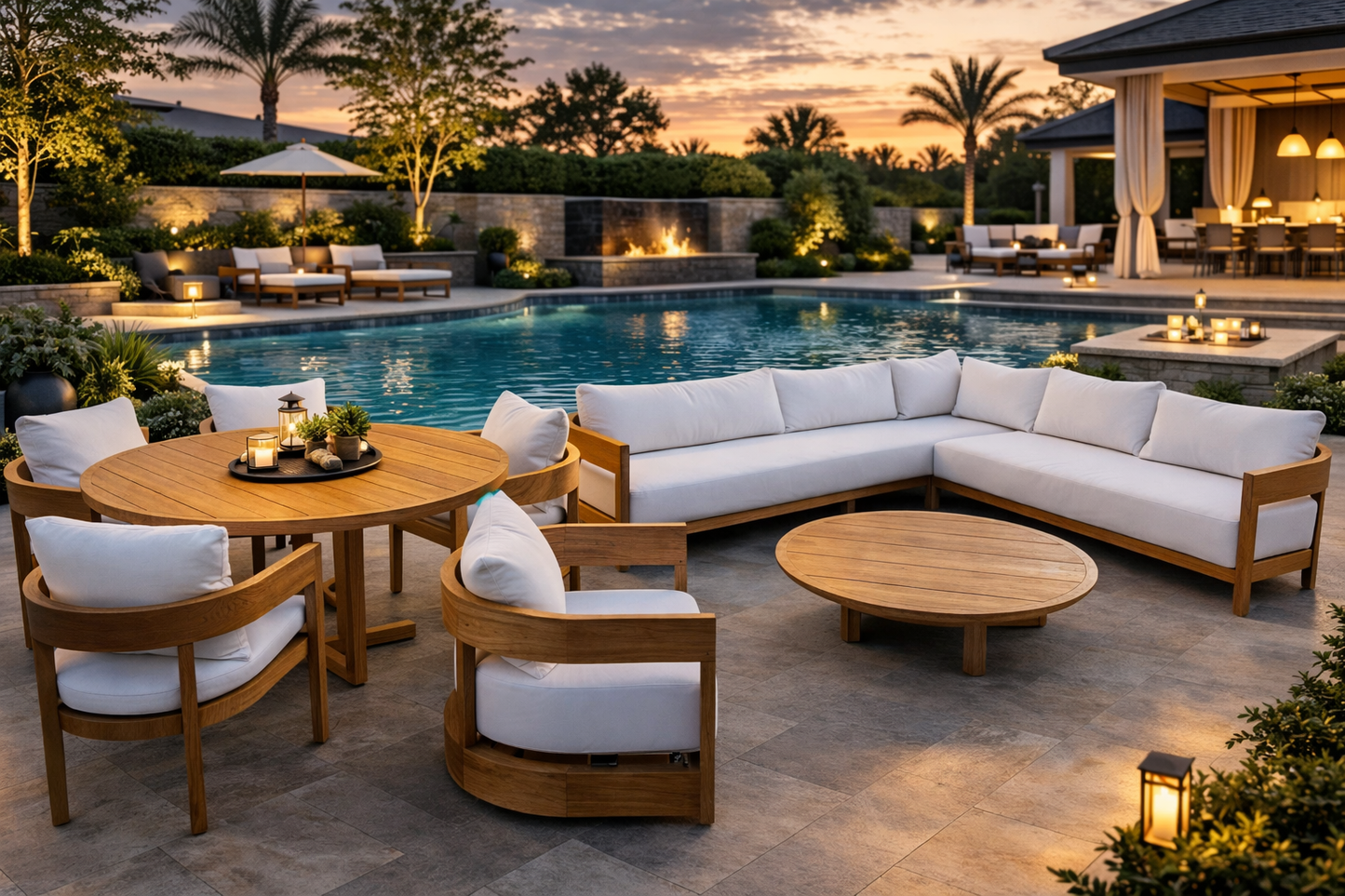 Restoration Hardware Balmain Outdoor Set