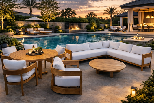 Restoration Hardware Balmain Outdoor Set