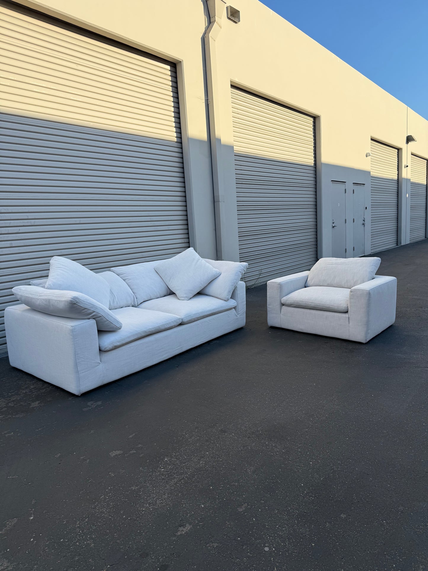 RH Sofa & Chair Set