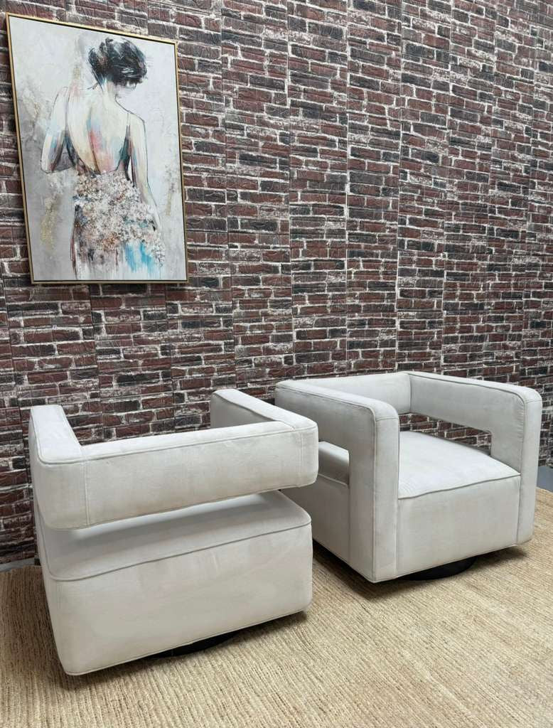 Restoration Hardware Swivel Chairs