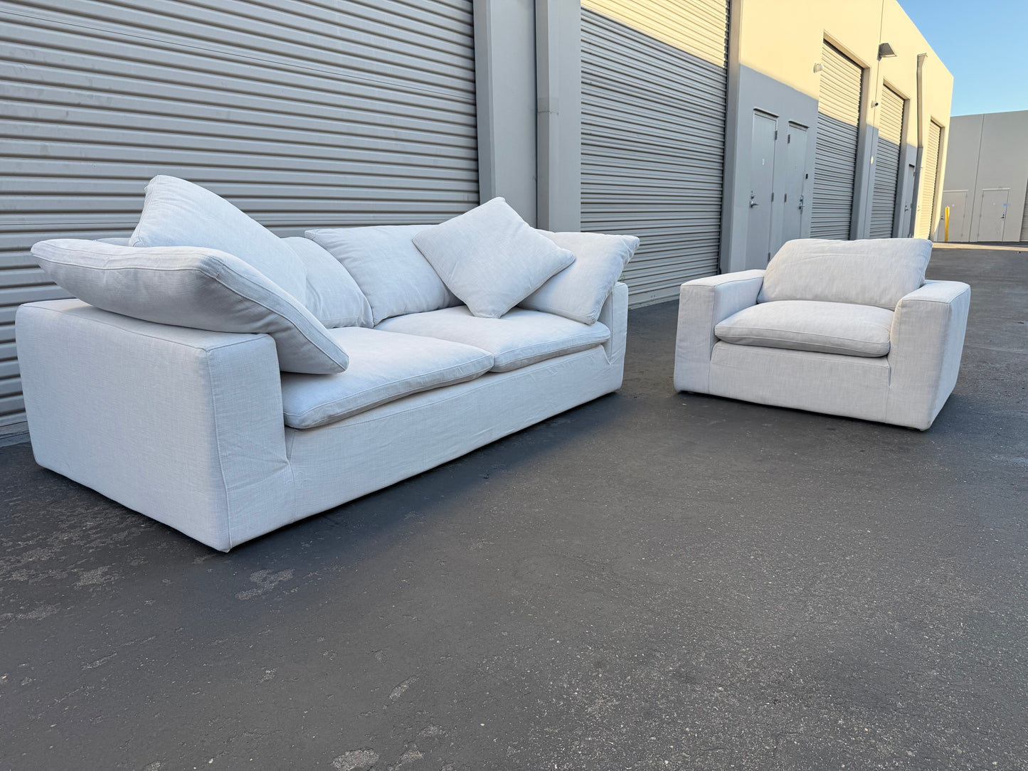 RH Sofa & Chair Set