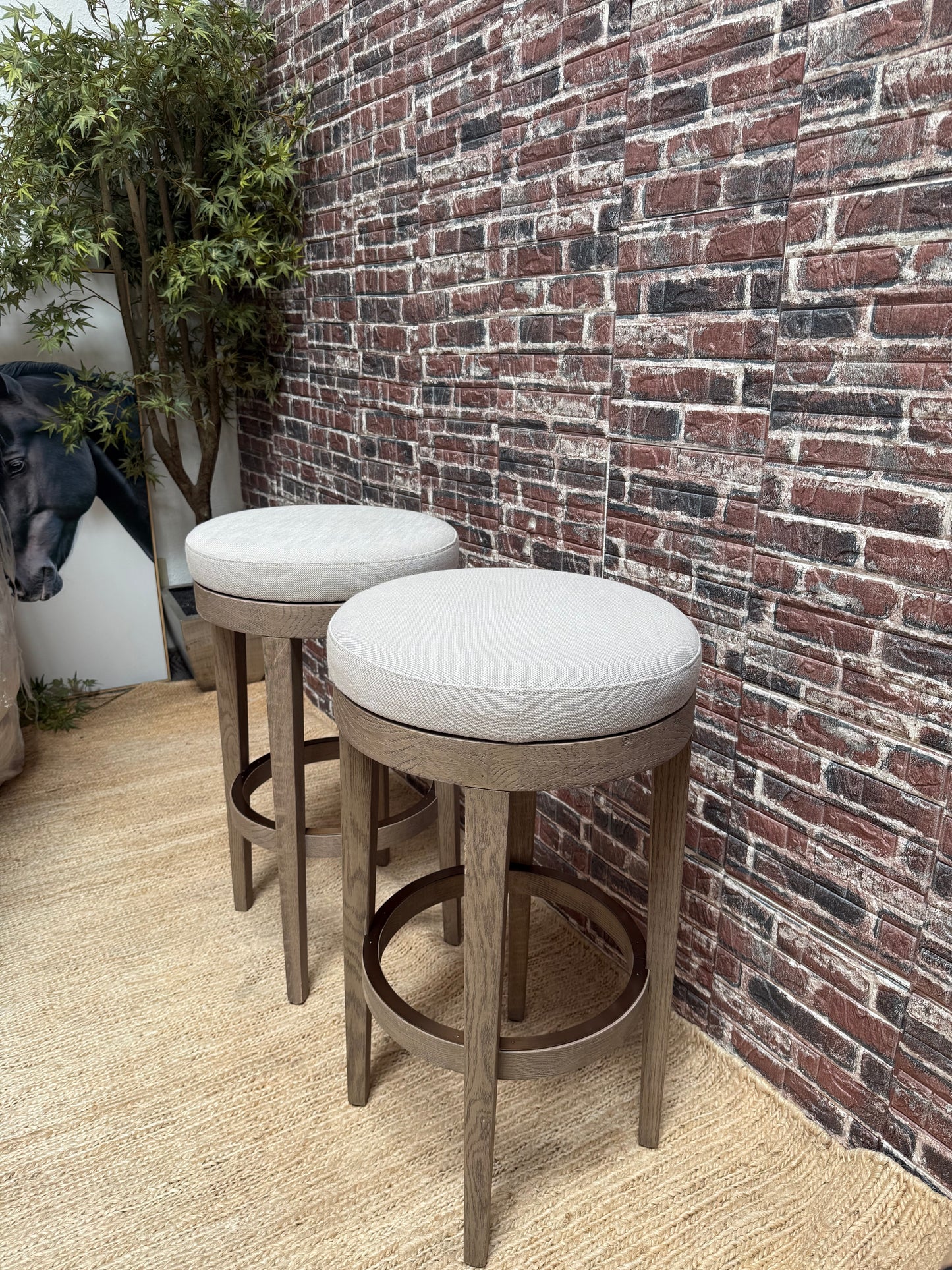 RH Morgan Counter Stools
