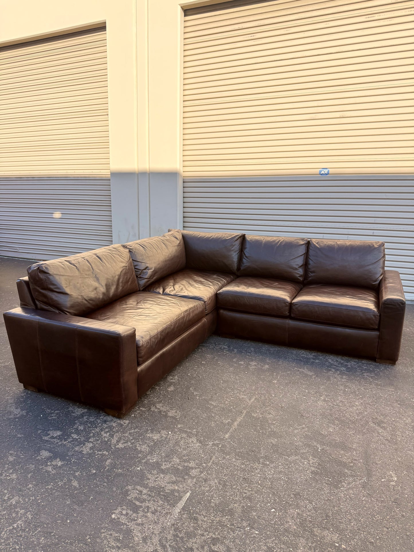Restoration Hardware Maxwell Leather