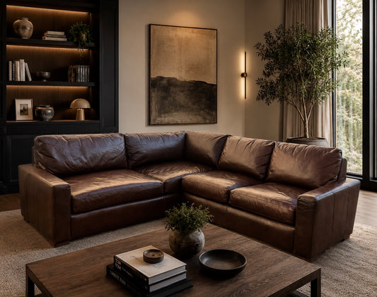 Restoration Hardware Maxwell Leather