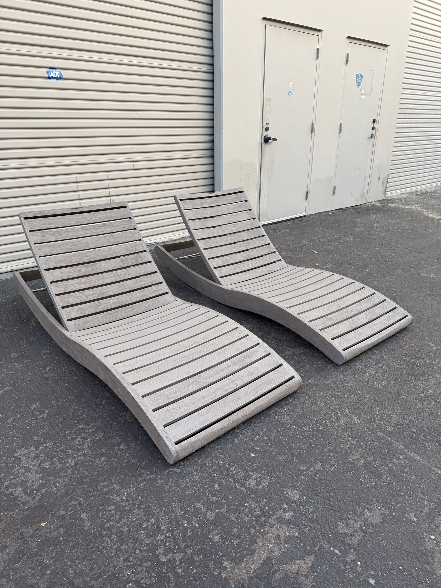 Restoration Hardware Tulum Loungers