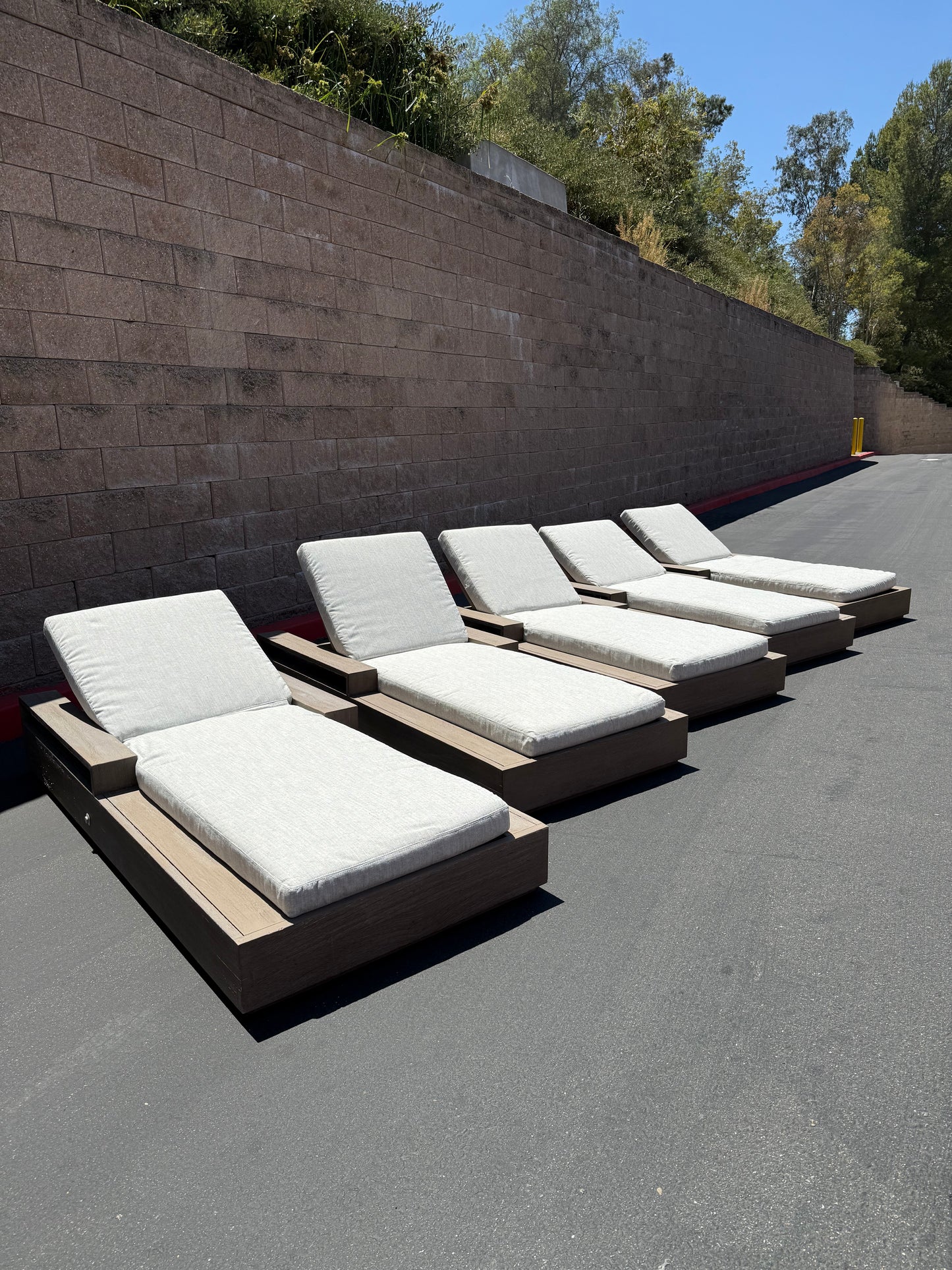 RH Marbella Pool Loungers
