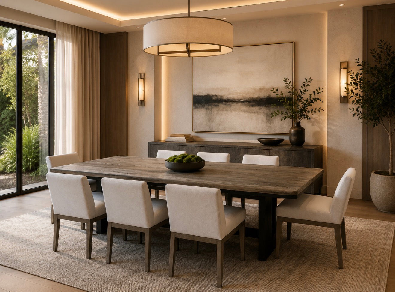 Restoration Hardware Dinning Table Set