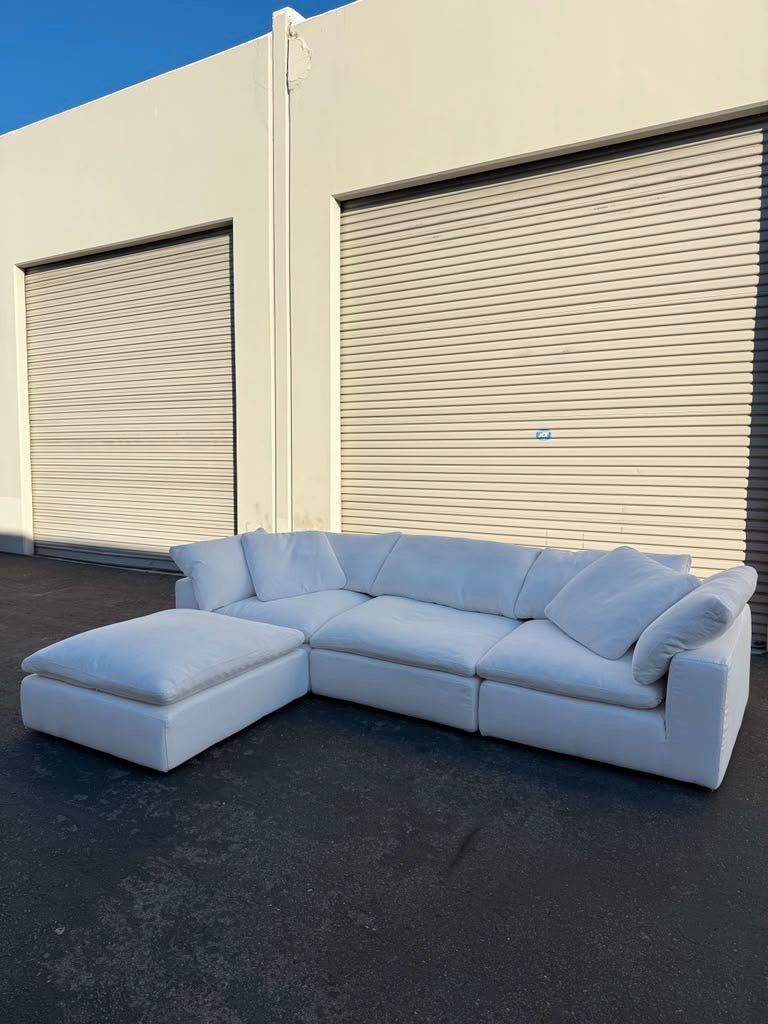 White RH Cloud Couch