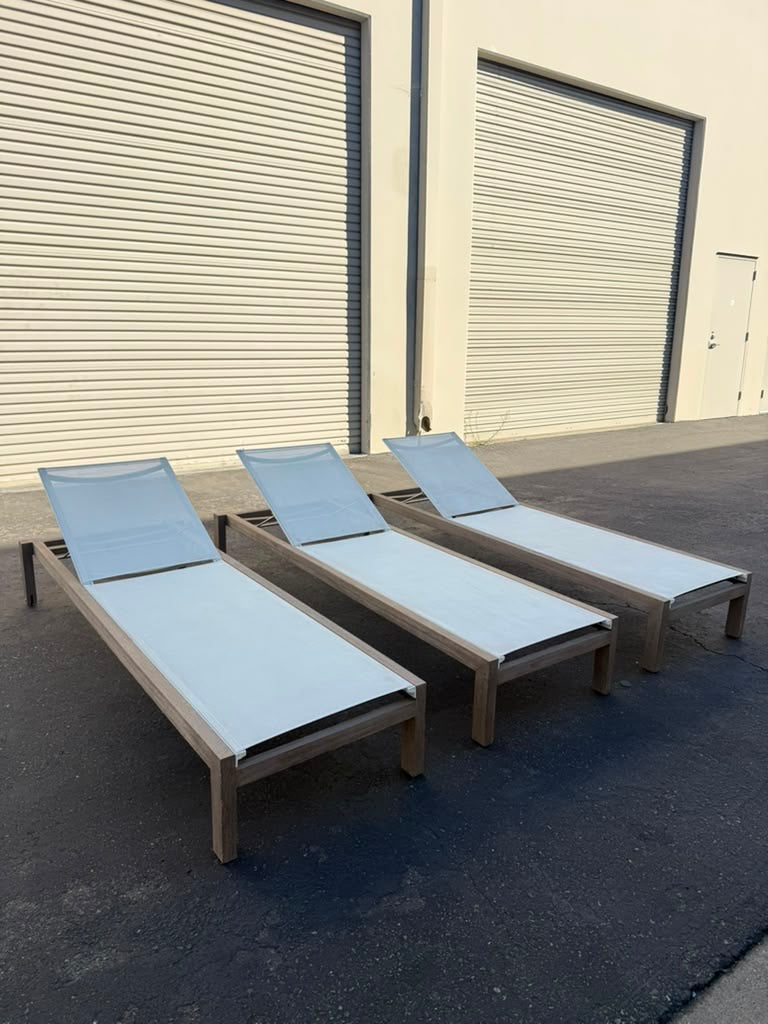 RH Aegean Pool loungers