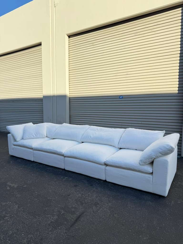 RH Cloud White Couch