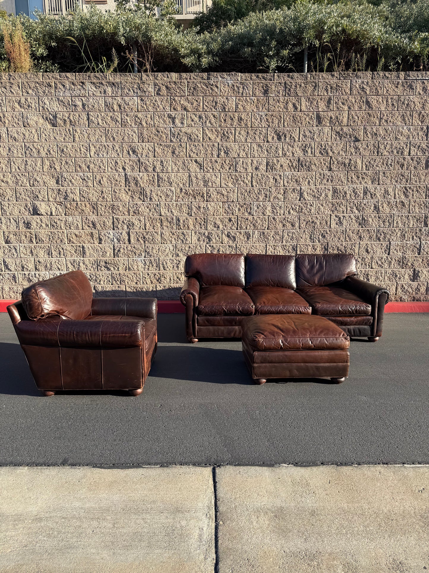 Restoration Hardware Lancaster Sofa Set