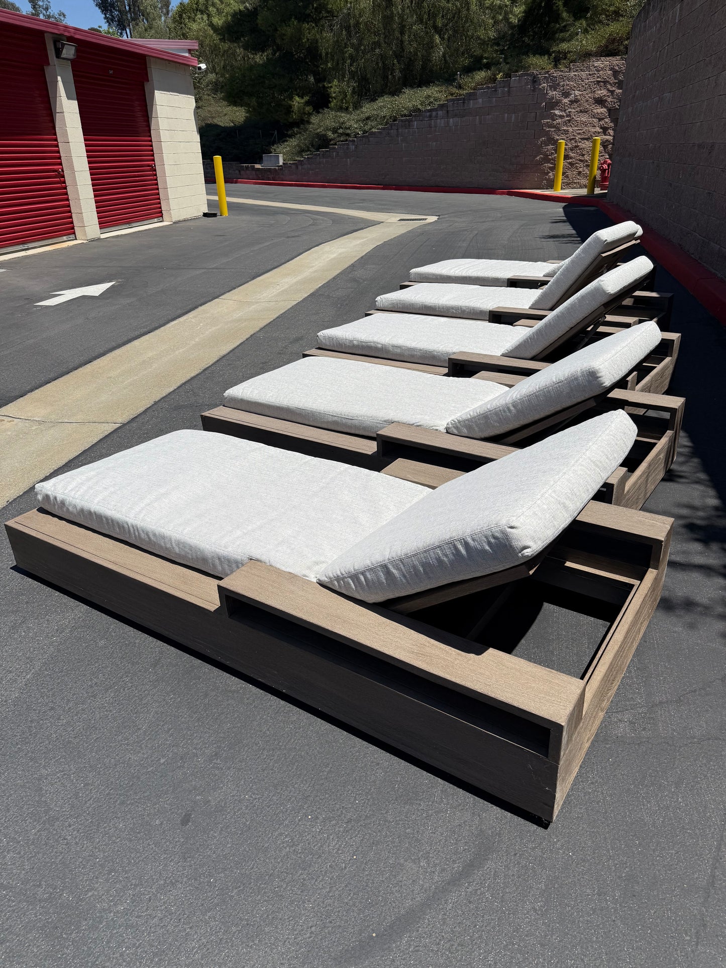 RH Marbella Pool Loungers