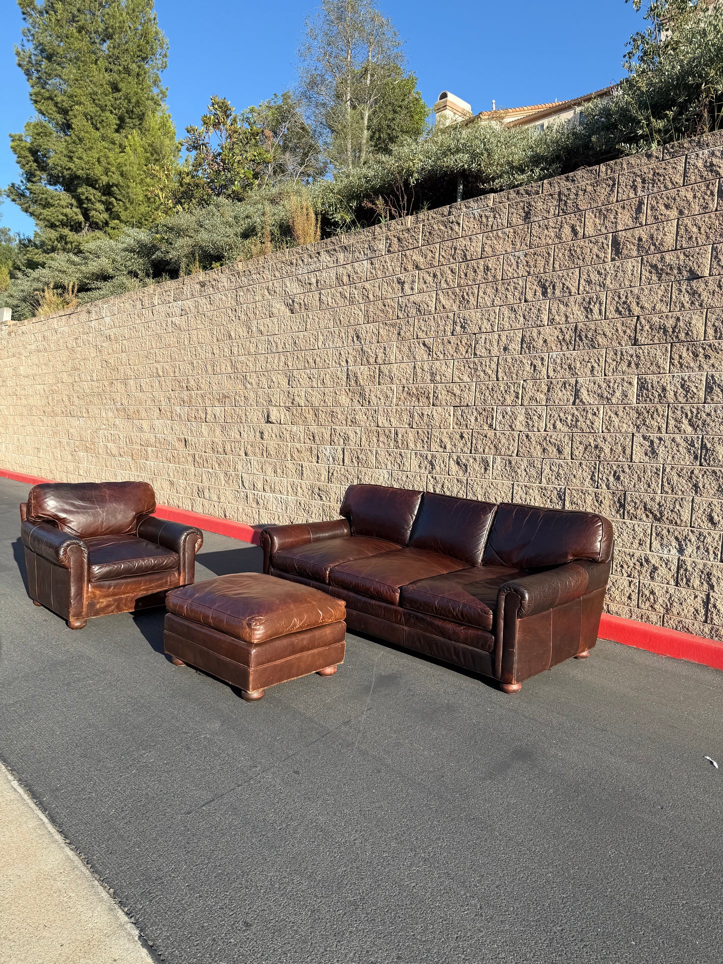 Restoration Hardware Lancaster Sofa Set
