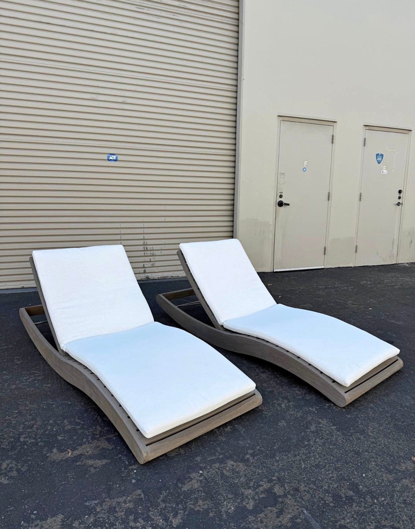 Restoration Hardware Tulum Loungers