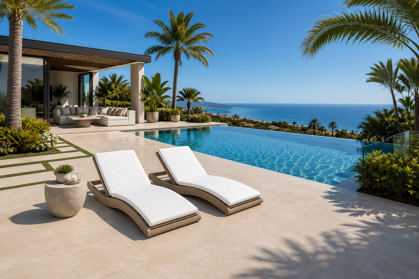 Restoration Hardware Tulum Loungers
