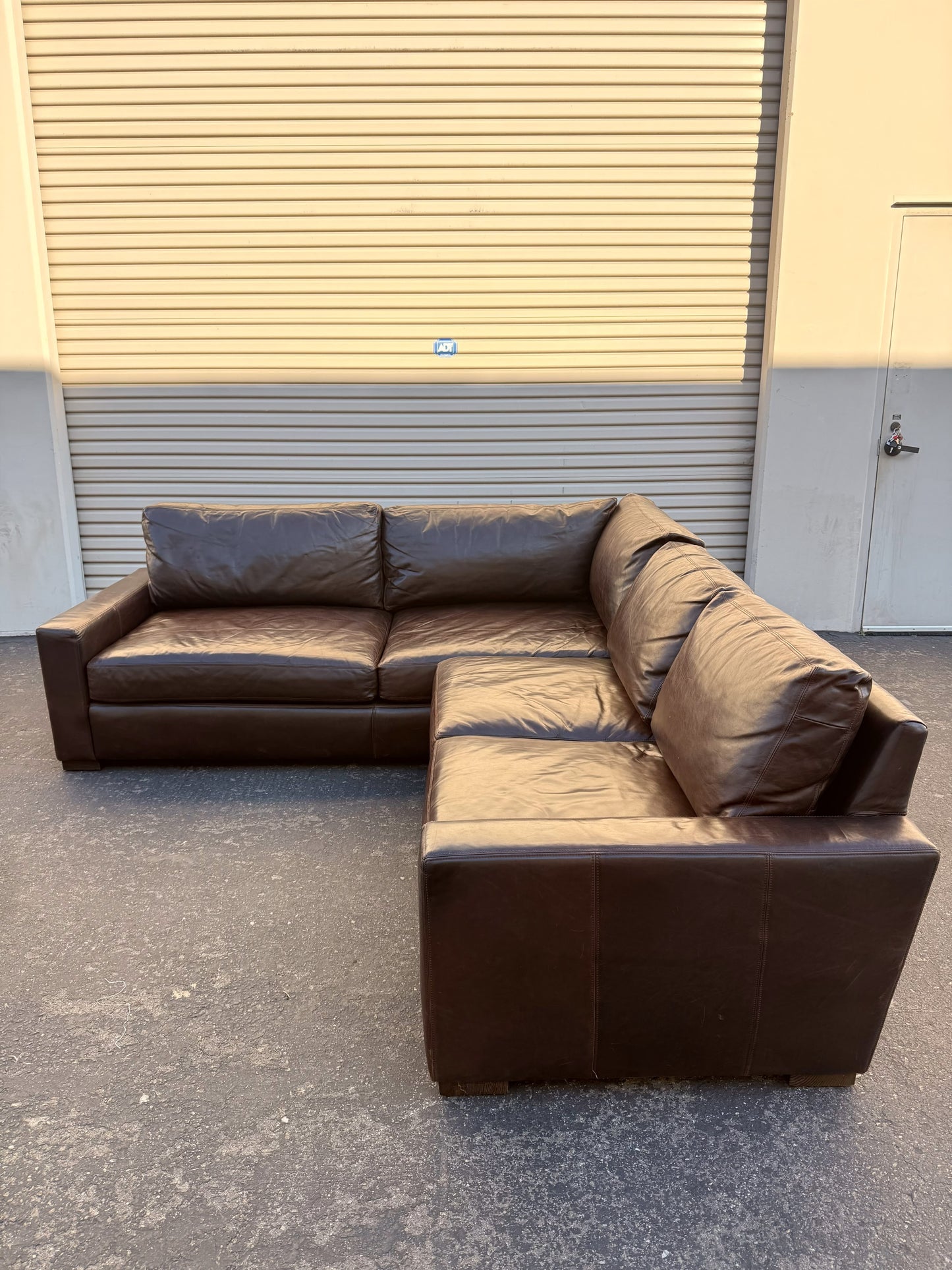 Restoration Hardware Maxwell Leather