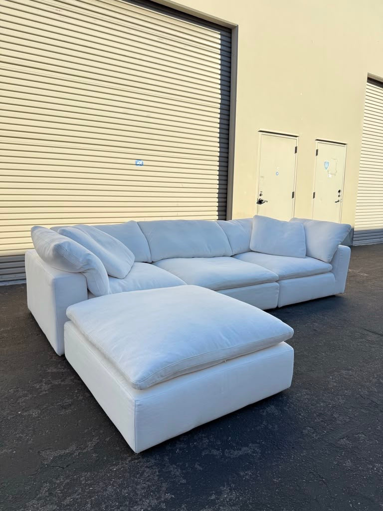 White RH Cloud Couch