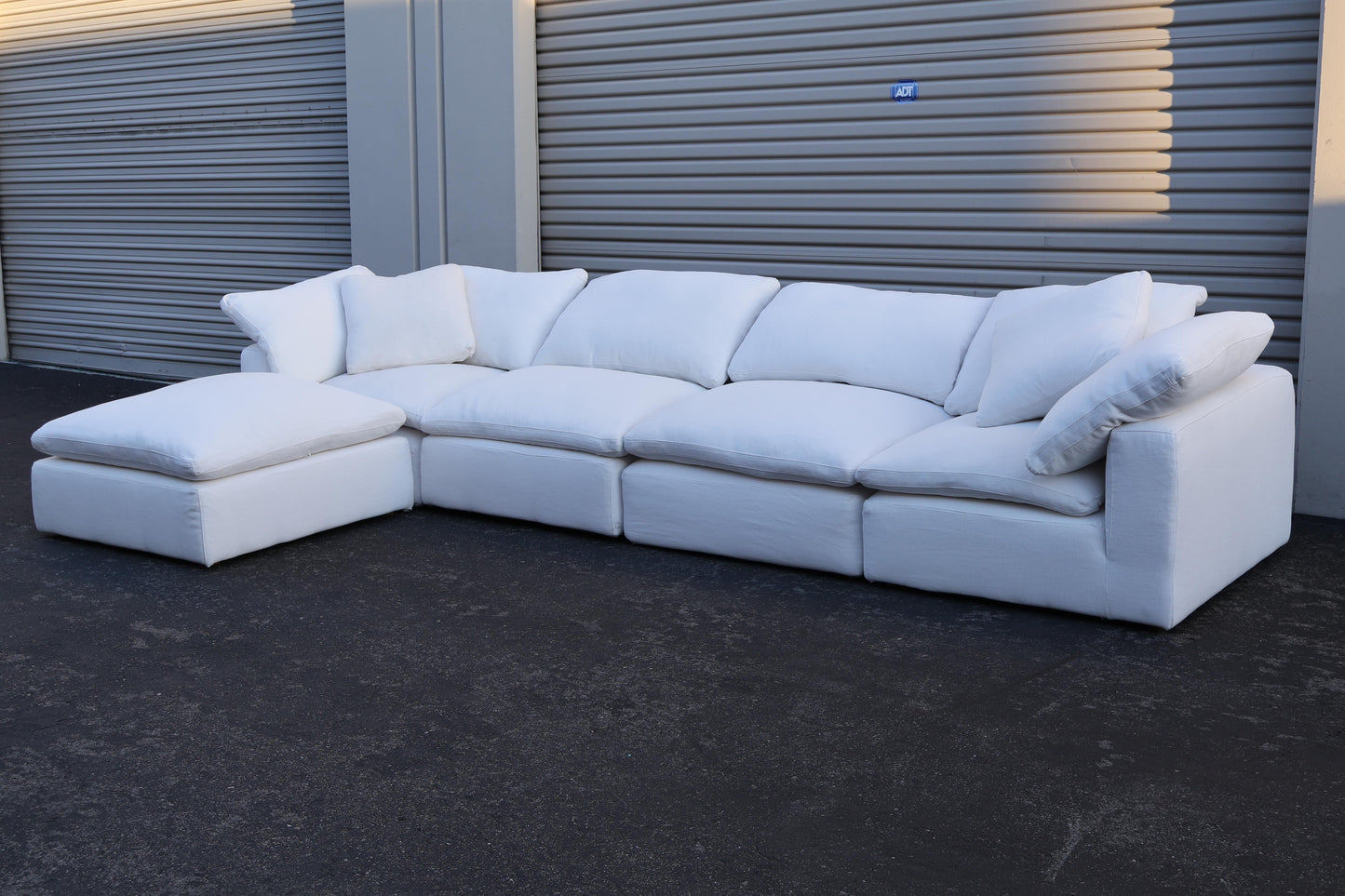 White RH Cloud Couch
