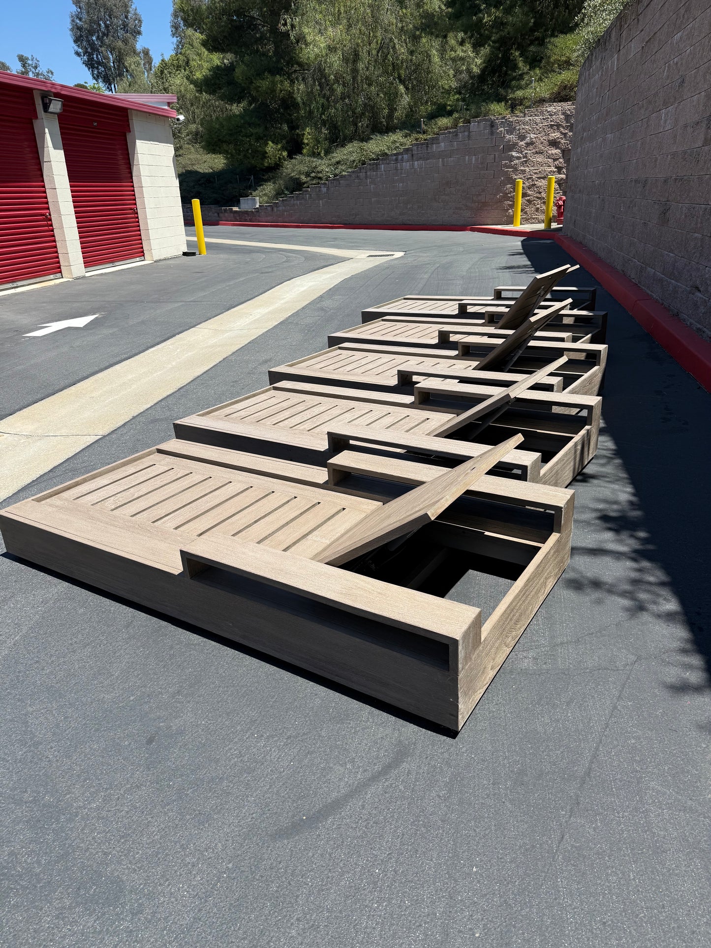 RH Marbella Pool Loungers